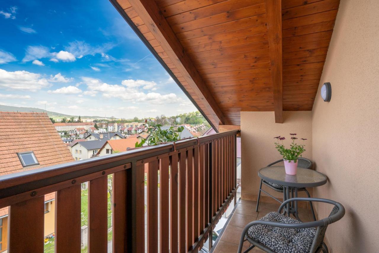 Penzion Balcony Hotel Cesky Krumlov Bagian luar foto