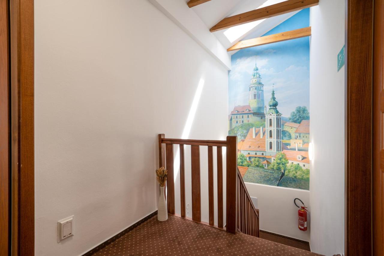 Penzion Balcony Hotel Cesky Krumlov Bagian luar foto