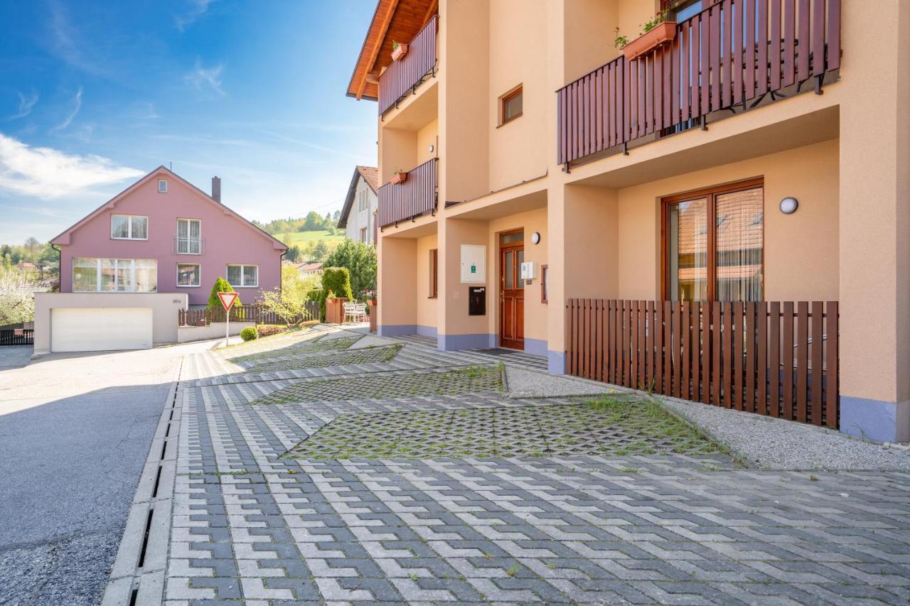 Penzion Balcony Hotel Cesky Krumlov Bagian luar foto