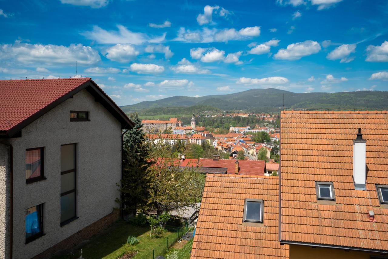 Penzion Balcony Hotel Cesky Krumlov Bagian luar foto