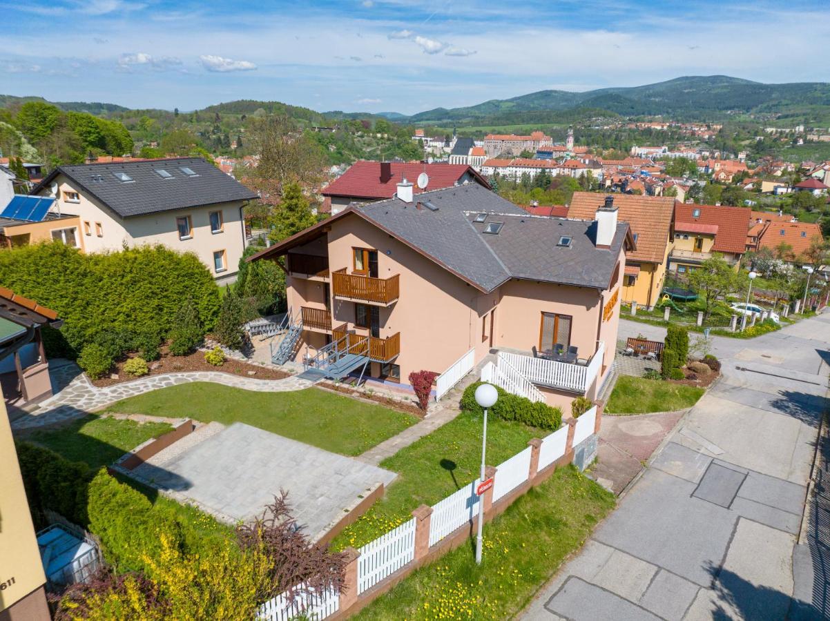 Penzion Balcony Hotel Cesky Krumlov Bagian luar foto